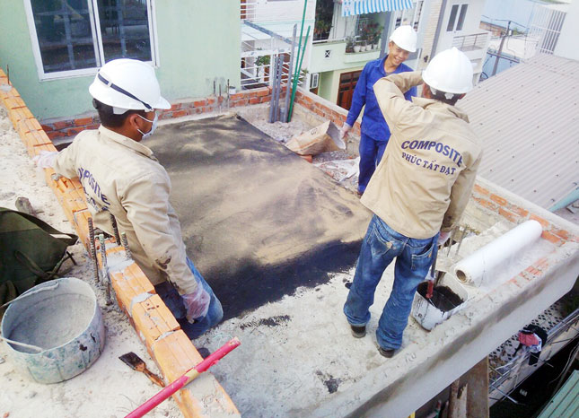 Chống thấm bằng công nghệ mới với giá… công nghệ cũ